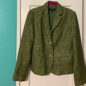 Olive Green Tweed Jacket